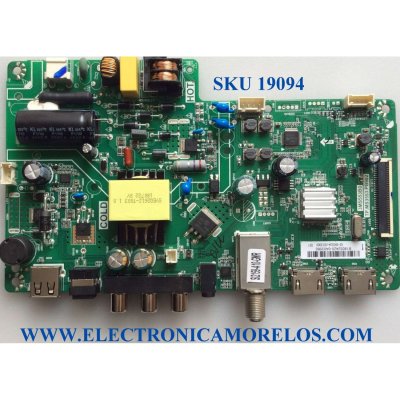 MAIN / FUENTE / (COMBO) TOSHIBA B18052420 / TP.MS3553.PB982 / 3MS553B0 / 02-SH353A-C013000 / PANEL LVW320CSDXE / MODELO 32L220U19